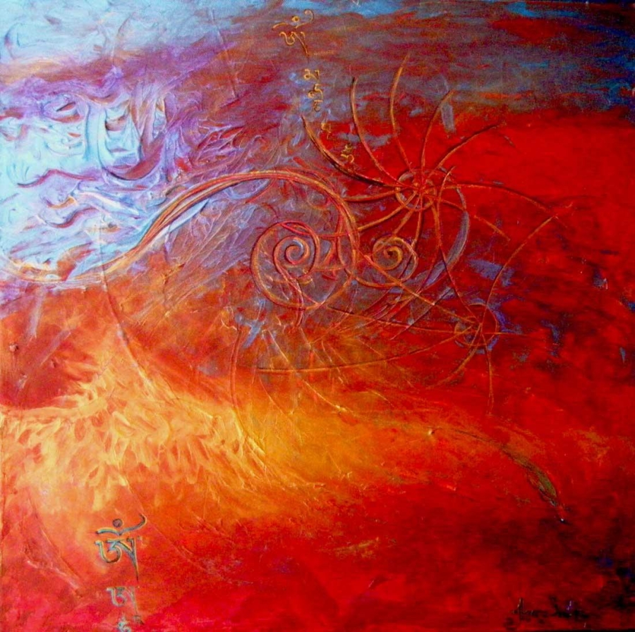 Medicine Grid - Acrylic on canvas