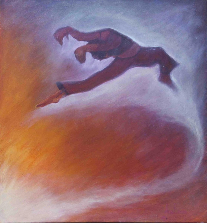 The Dancer - Oil on canvas